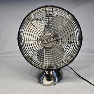 Vornado Silver Swan Brushed Nickel Vintage Oscillating Fan 11.5" Brushed Nickel